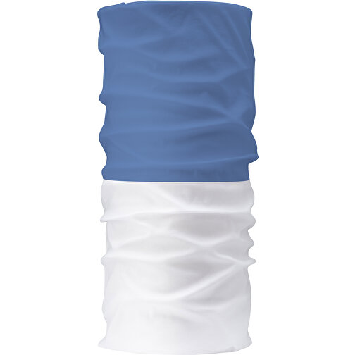 Schlauchschal Individuell - Vollflächiger Druck , taubenblau, Polyester, 24,00cm x 50,00cm (Länge x Breite), Bild 2