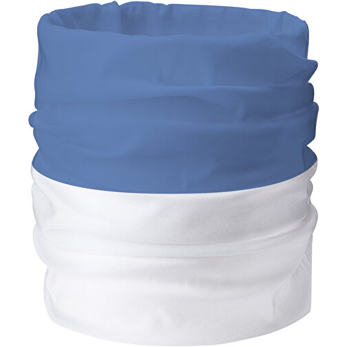 Schlauchschal Individuell - Vollflächiger Druck , taubenblau, Polyester, 24,00cm x 50,00cm (Länge x Breite), Bild 3