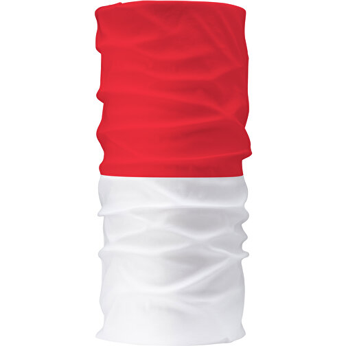 Schlauchschal Individuell - Vollflächiger Druck , rot, Polyester, 24,00cm x 50,00cm (Länge x Breite), Bild 2