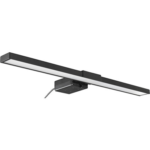 USB Monitorlampe Für Helles Und Sparsames Arbeiten In Büro Und Homeoffice , schwarz, ABS, 22,40cm (Höhe), Bild 1