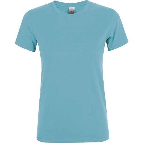 T-Shirt - Regent Women , Sol´s, atoll blau, Baumwolle, XL, 67,00cm x 50,00cm (Länge x Breite), Bild 1