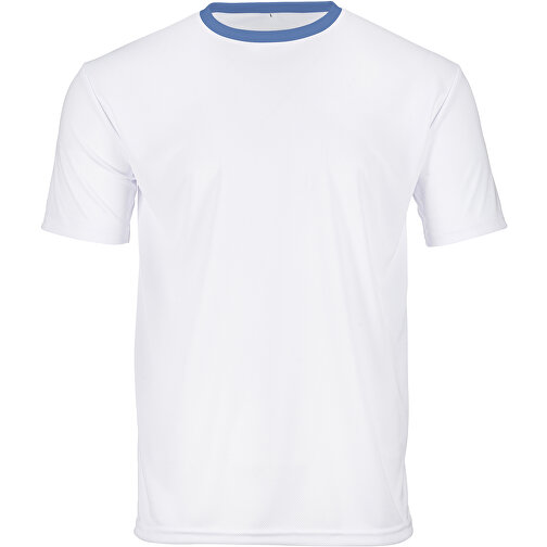 Regular T-Shirt Individuell - Vollflächiger Druck , taubenblau, Polyester, M, 70,00cm x 104,00cm (Länge x Breite), Bild 1
