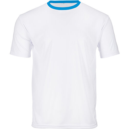 Regular T-Shirt Individuell - Vollflächiger Druck , karibikblau, Polyester, 3XL, 80,00cm x 132,00cm (Länge x Breite), Bild 1
