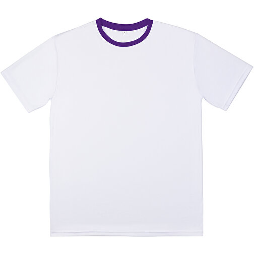 Regular T-Shirt Individuell - Vollflächiger Druck , lila, Polyester, M, 70,00cm x 104,00cm (Länge x Breite), Bild 5