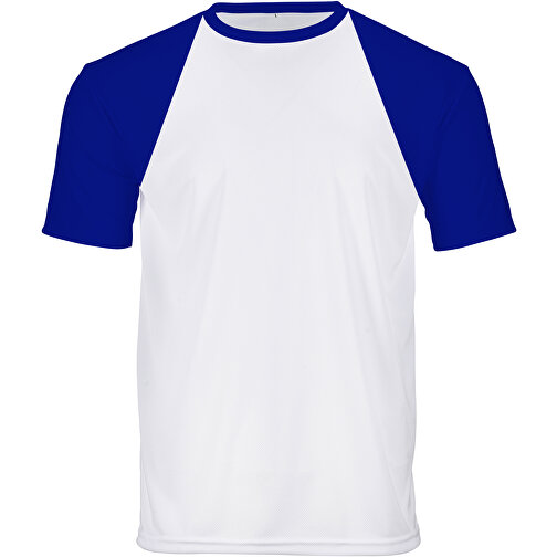 Reglan T-Shirt Individuell - Vollflächiger Druck , royalblau, Polyester, 2XL, 78,00cm x 124,00cm (Länge x Breite), Bild 1