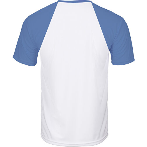 Reglan T-Shirt Individuell - Vollflächiger Druck , taubenblau, Polyester, 3XL, 80,00cm x 132,00cm (Länge x Breite), Bild 2