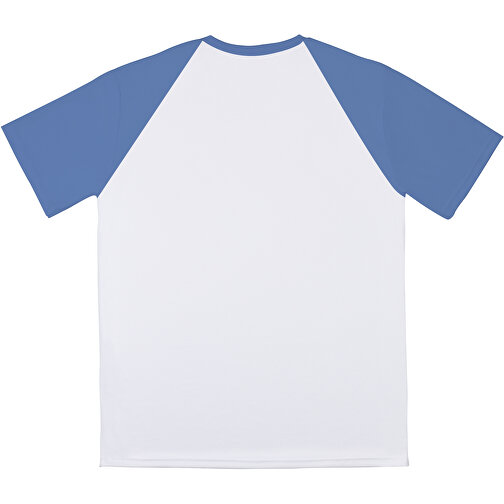Reglan T-Shirt Individuell - Vollflächiger Druck , taubenblau, Polyester, 3XL, 80,00cm x 132,00cm (Länge x Breite), Bild 6
