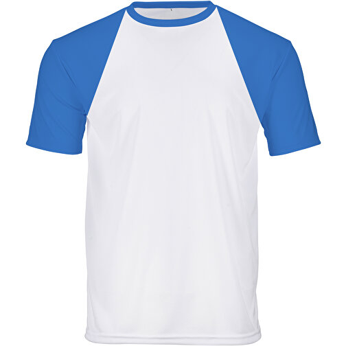 Reglan T-Shirt Individuell - Vollflächiger Druck , hellblau, Polyester, XL, 76,00cm x 120,00cm (Länge x Breite), Bild 1