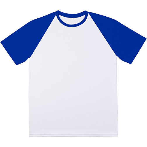 Reglan T-Shirt Individuell - Vollflächiger Druck , blau, Polyester, M, 70,00cm x 104,00cm (Länge x Breite), Bild 5