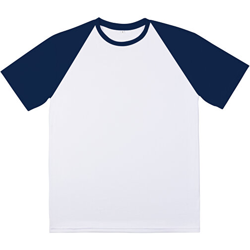 Reglan T-Shirt Individuell - Vollflächiger Druck , dunkelblau, Polyester, XL, 76,00cm x 120,00cm (Länge x Breite), Bild 5