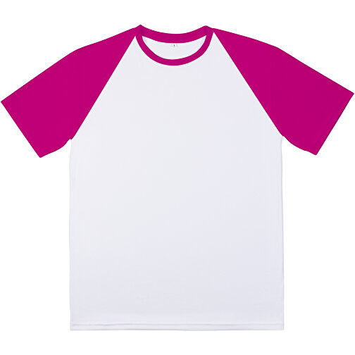 Reglan T-Shirt Individuell - Vollflächiger Druck , pink, Polyester, M, 70,00cm x 104,00cm (Länge x Breite), Bild 5