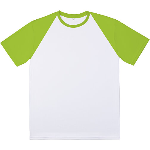 Reglan T-Shirt Individuell - Vollflächiger Druck , apfelgrün, Polyester, XL, 76,00cm x 120,00cm (Länge x Breite), Bild 5