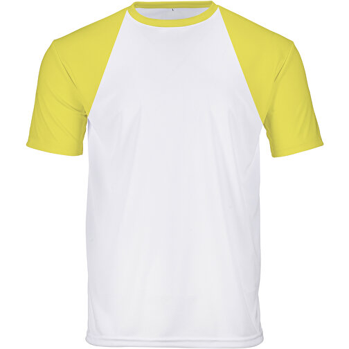 Reglan T-Shirt Individuell - Vollflächiger Druck , zitronengelb, Polyester, M, 70,00cm x 104,00cm (Länge x Breite), Bild 1