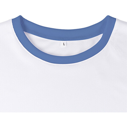 Regular T-Shirt Individuell - Vollflächiger Druck , taubenblau, Polyester, S, 68,00cm x 96,00cm (Länge x Breite), Bild 3
