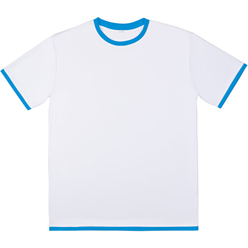 Regular T-Shirt Individuell - Vollflächiger Druck , karibikblau, Polyester, XL, 76,00cm x 120,00cm (Länge x Breite), Bild 6