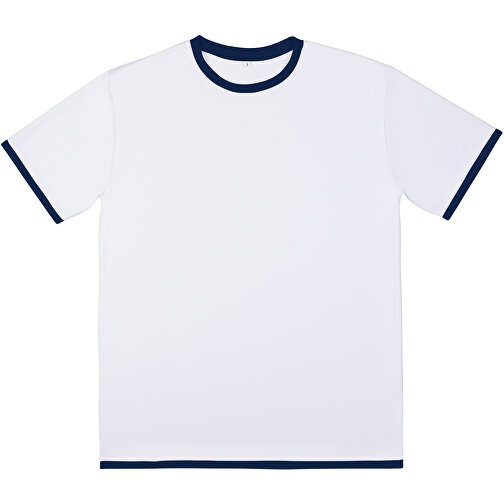 Regular T-Shirt Individuell - Vollflächiger Druck , dunkelblau, Polyester, 2XL, 78,00cm x 124,00cm (Länge x Breite), Bild 6