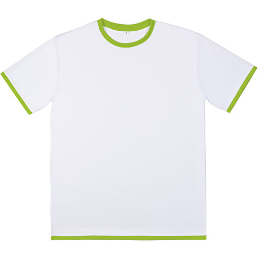 Regular T-Shirt Individuell - Vollflächiger Druck , apfelgrün, Polyester, S, 68,00cm x 96,00cm (Länge x Breite), Bild 3