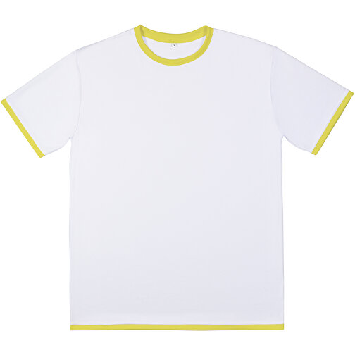 Regular T-Shirt Individuell - Vollflächiger Druck , zitronengelb, Polyester, L, 73,00cm x 112,00cm (Länge x Breite), Bild 6