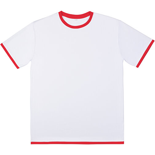 Regular T-Shirt Individuell - Vollflächiger Druck , rot, Polyester, M, 70,00cm x 104,00cm (Länge x Breite), Bild 6