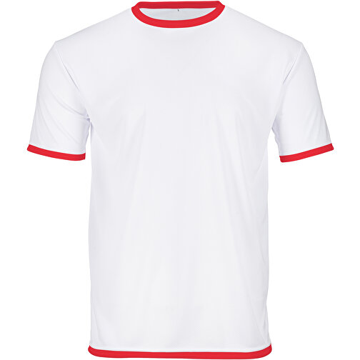 Regular T-Shirt Individuell - Vollflächiger Druck , rot, Polyester, 2XL, 78,00cm x 124,00cm (Länge x Breite), Bild 1