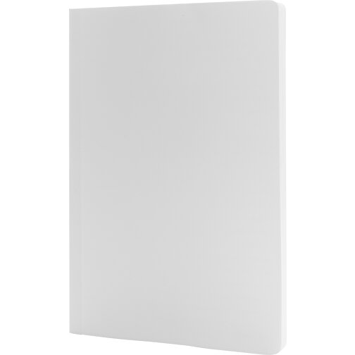Impact Softcover A5 Notizbuch Mit Steinpapier, Weiß , weiß, Steinpapier, 21,10cm x 1,10cm (Länge x Höhe), Bild 1
