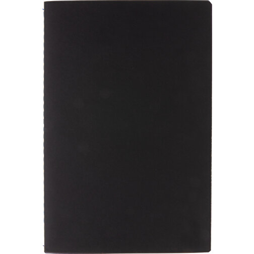 Soft cover PU notesbog med farvet kant, Billede 2