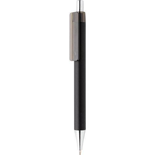 X8-Metallic-Stift, Schwarz , schwarz, ABS, 14,00cm (Höhe), Bild 1