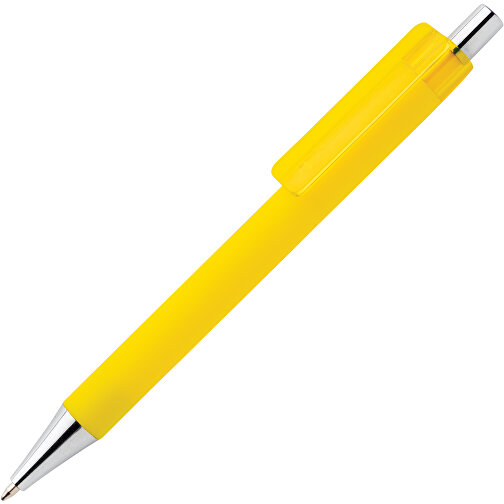 X8 Stift Mit Smooth-Touch, Gelb , gelb, ABS, 14,00cm (Höhe), Bild 4