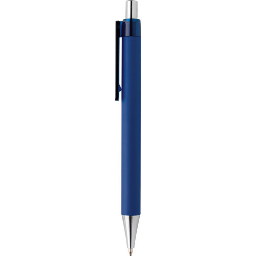X8 Stift Mit Smooth-Touch, Navy Blau , navy blau, ABS, 14,00cm (Höhe), Bild 3