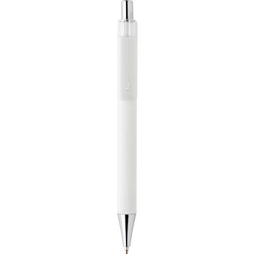 X8 Stift Mit Smooth-Touch, Weiss , weiss, ABS, 14,00cm (Höhe), Bild 2