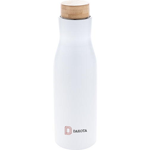 Clima Auslaufsichere Vakuum-Flasche, Weiß , weiß, Edelstahl, 23,20cm (Höhe), Bild 6