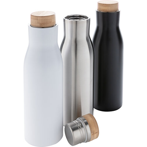 Clima Auslaufsichere Vakuum-Flasche, Grau , grau, Edelstahl, 23,20cm (Höhe), Bild 5