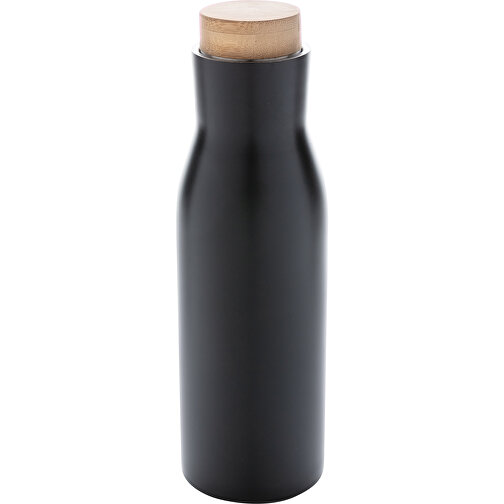 Clima Auslaufsichere Vakuum-Flasche, Schwarz , schwarz, Edelstahl, 23,20cm (Höhe), Bild 1