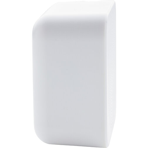 3W Antimikrobieller Kabelloser Lautsprecher, Weiß , weiß, ABS, 7,30cm x 4,30cm (Länge x Höhe), Bild 4