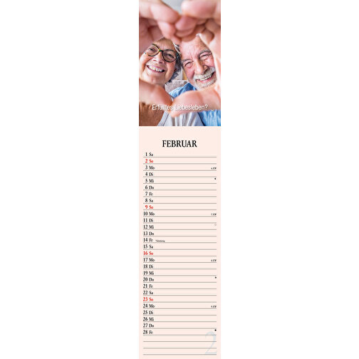 Apothekenkalender , Papier, 45,80cm x 9,50cm (Höhe x Breite), Bild 4