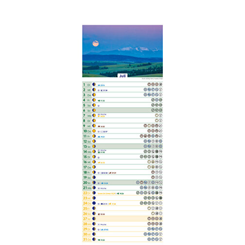 Mondkalender , Papier, 42,00cm x 14,90cm (Höhe x Breite), Bild 8