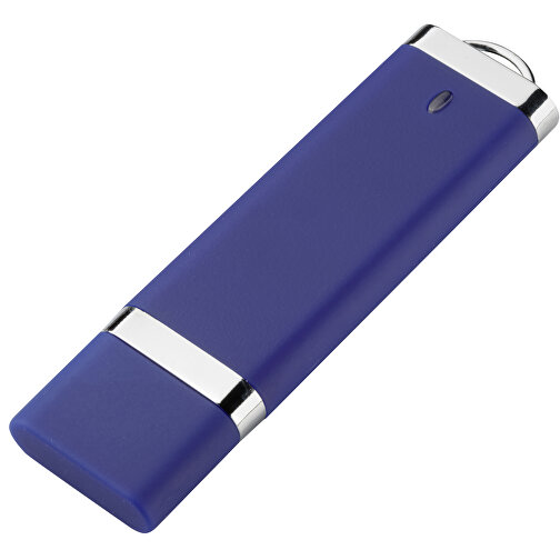 USB-Stick BASIC 128 GB , Promo Effects MB , blau MB , 131 GB , Kunststoff MB , 3 - 10 MB/s MB , 7,40cm x 0,70cm x 2,00cm (Länge x Höhe x Breite), Bild 1