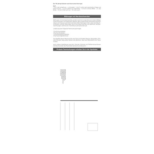Heilende Kräuter , Papier, 34,00cm x 11,90cm (Höhe x Breite), Bild 9