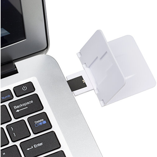 USB-Stick CARD Snap 2.0 128GB , Promo Effects MB , weiss MB , 131 GB , Kunststoff MB , 3 - 10 MB/s MB , 8,85cm x 0,25cm x 5,55cm (Länge x Höhe x Breite), Bild 10