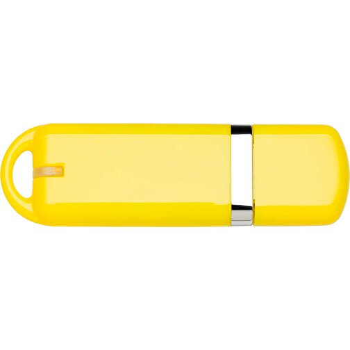 USB-Stick Focus Glänzend 2.0 128GB , Promo Effects MB , gelb MB , 131 GB , Kunststoff MB , 3 - 10 MB/s MB , , Bild 2