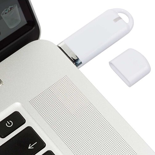 USB-Stick Focus Glänzend 3.0 128GB , Promo Effects MB , weiss MB , 131 GB , Kunststoff MB , 10 - 45 MB/s MB , , Bild 4