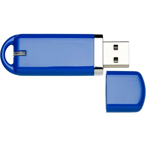 USB-Stick Focus Glänzend 3.0 128GB , Promo Effects MB , blau MB , 131 GB , Kunststoff MB , 10 - 45 MB/s MB , , Bild 3