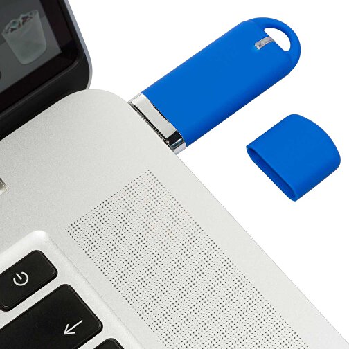 USB-Stick Focus Matt 3.0 128GB , Promo Effects MB , blau MB , 131 GB , Kunststoff MB , 10 - 45 MB/s MB , , Bild 4