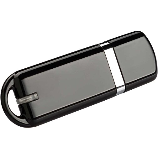 USB-Stick Focus Glänzend 2.0 128GB , Promo Effects MB , schwarz MB , 131 GB , Kunststoff MB , 3 - 10 MB/s MB , , Bild 1
