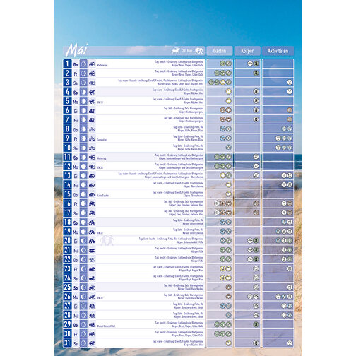 Mondkalender , Papier, 34,00cm x 23,70cm (Höhe x Breite), Bild 6