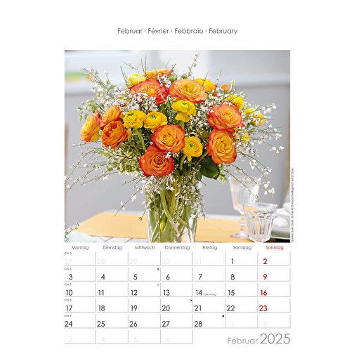 Blumen-Arrangements , Papier, 34,00cm x 23,70cm (Höhe x Breite), Bild 3