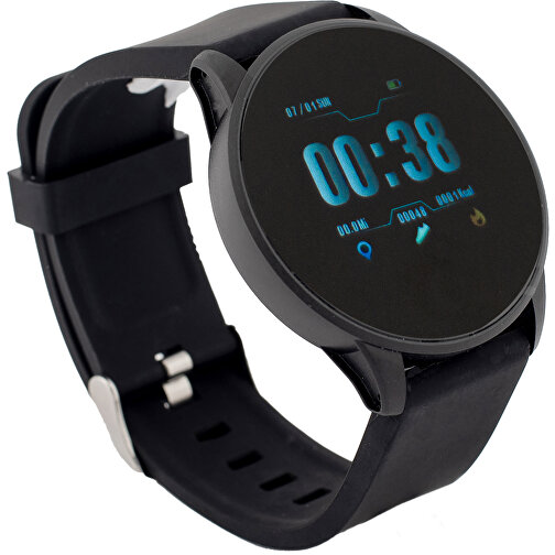 Smart Watch Active , schwarz, ABS & Silikon, 25,00cm x 1,20cm x 4,50cm (Länge x Höhe x Breite), Bild 1