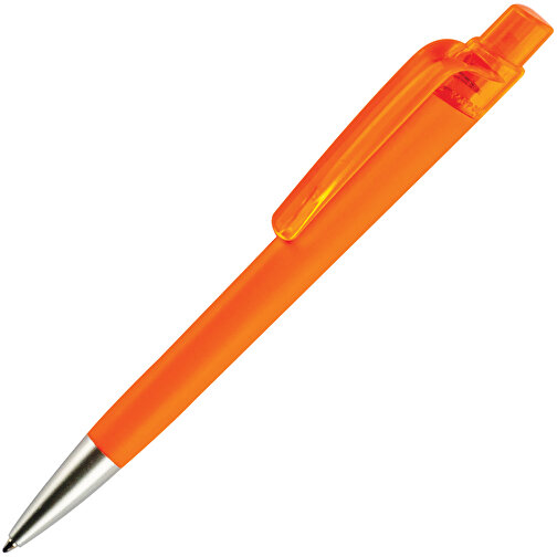 Kugelschreiber Prisma , orange, ABS, 14,50cm (Länge), Bild 2