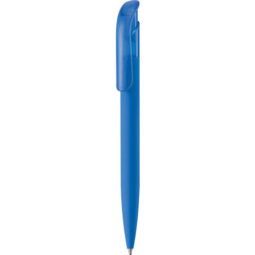 Kugelschreiber Modell Atlas Soft-Touch , blau, ABS, 14,60cm (Länge), Bild 1