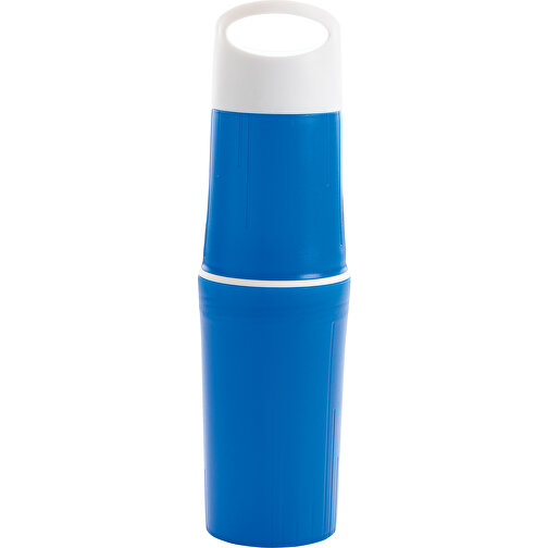 BE O Bottle, Wasserflasche Made In EU, Blau , blau, Hart-Polyethylen, 6,10cm x 24,00cm (Länge x Höhe), Bild 4
